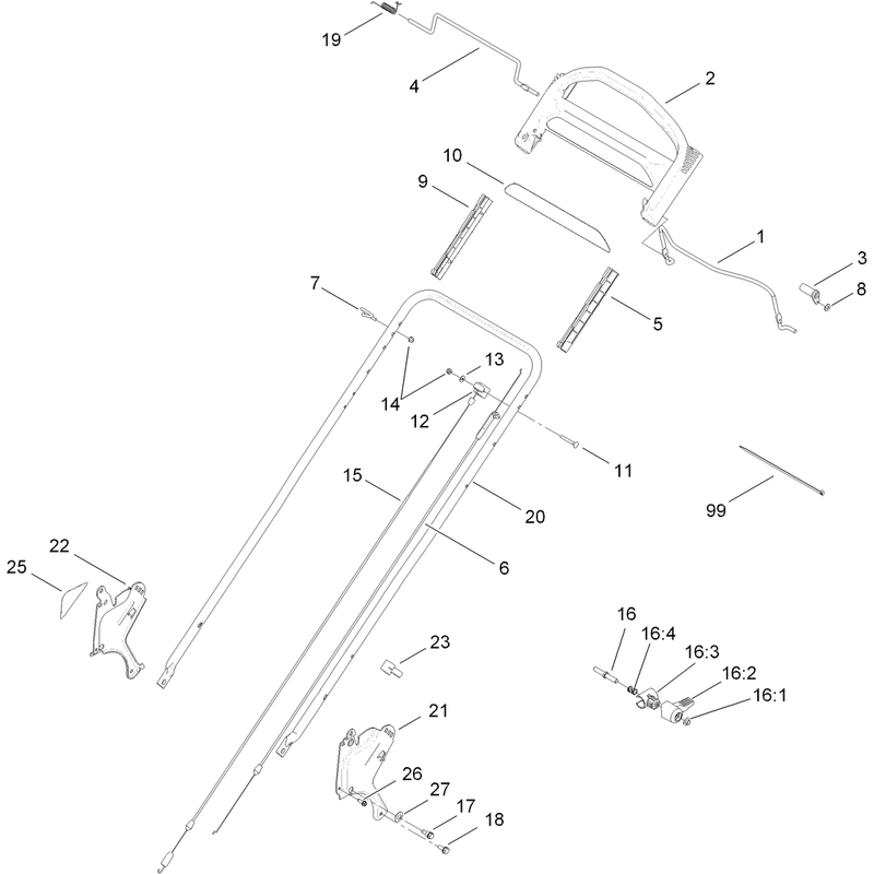 Handle and Control Assembly