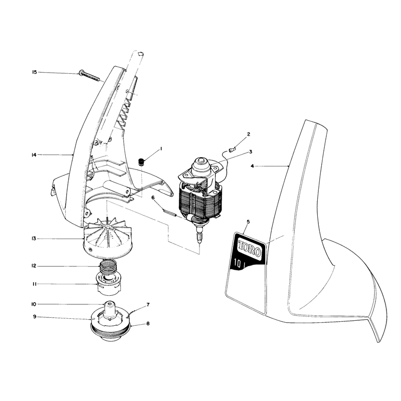 Motor and Housing Assembly