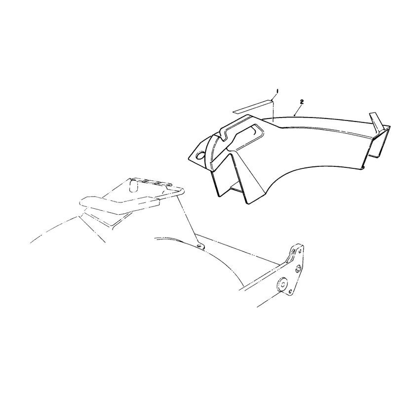 Side Discharge Chute Model No 59168 Optional