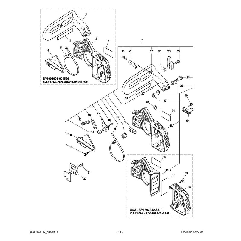 Chain Break Assembly