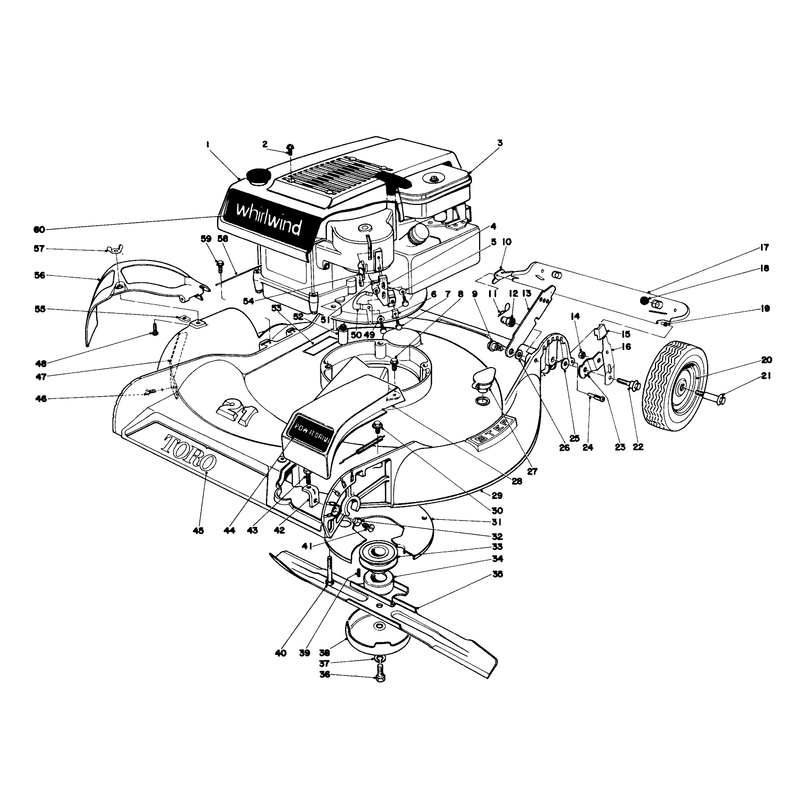 Housing and Engine Assembly Model 16273