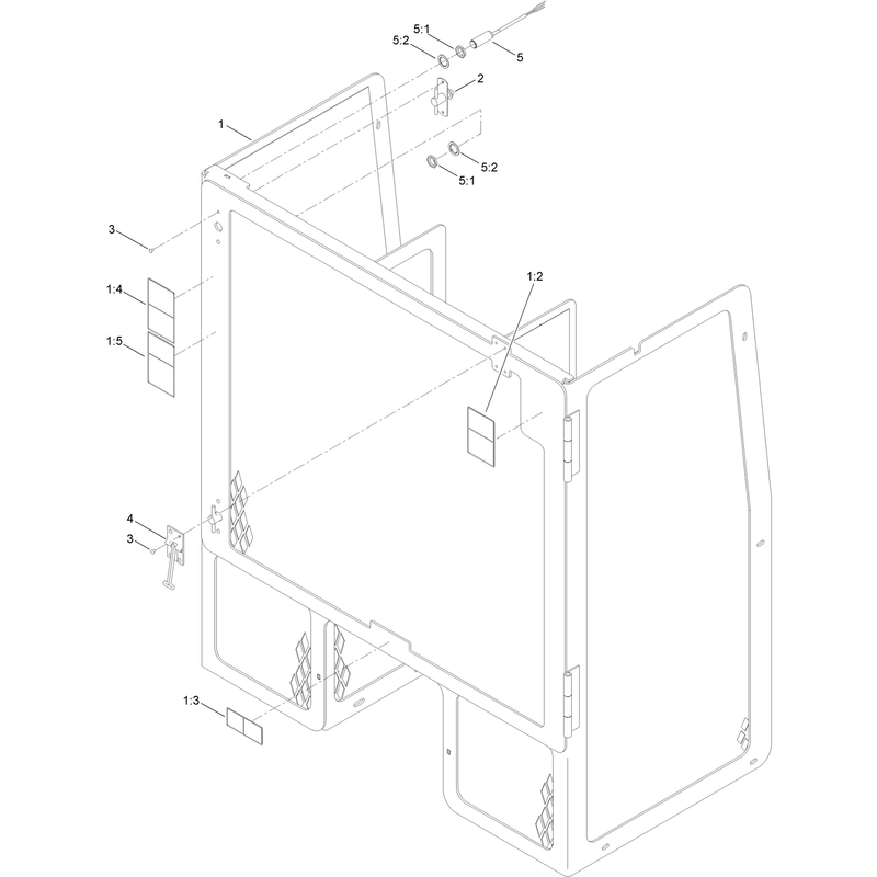 Stakedown Cage Assembly No 125-6512
