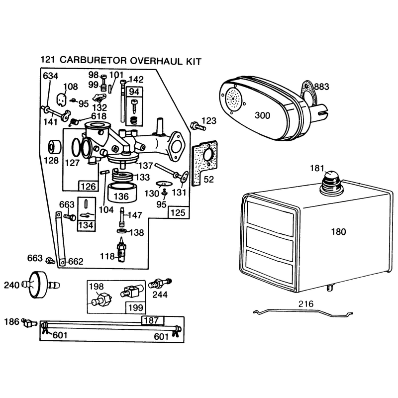 Briggs and Stratton Model No 253706-0152-01 Continued
