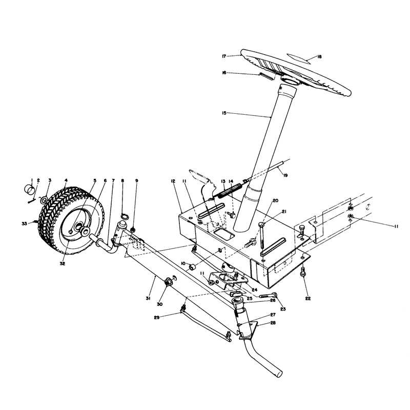Front Axle Assembly