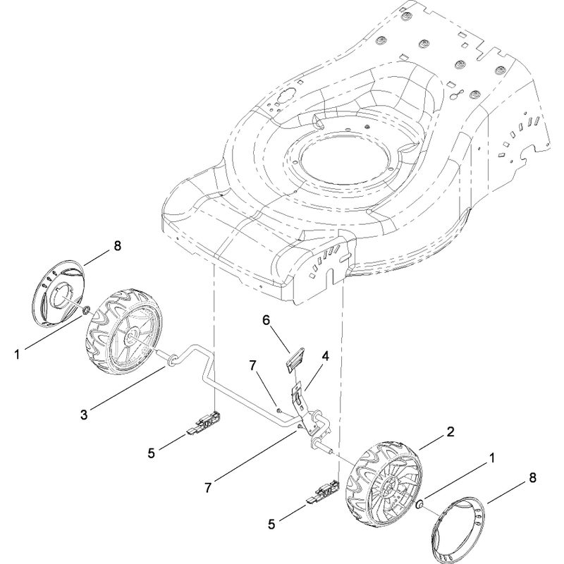 Height of Cut and Front Wheel Assembly