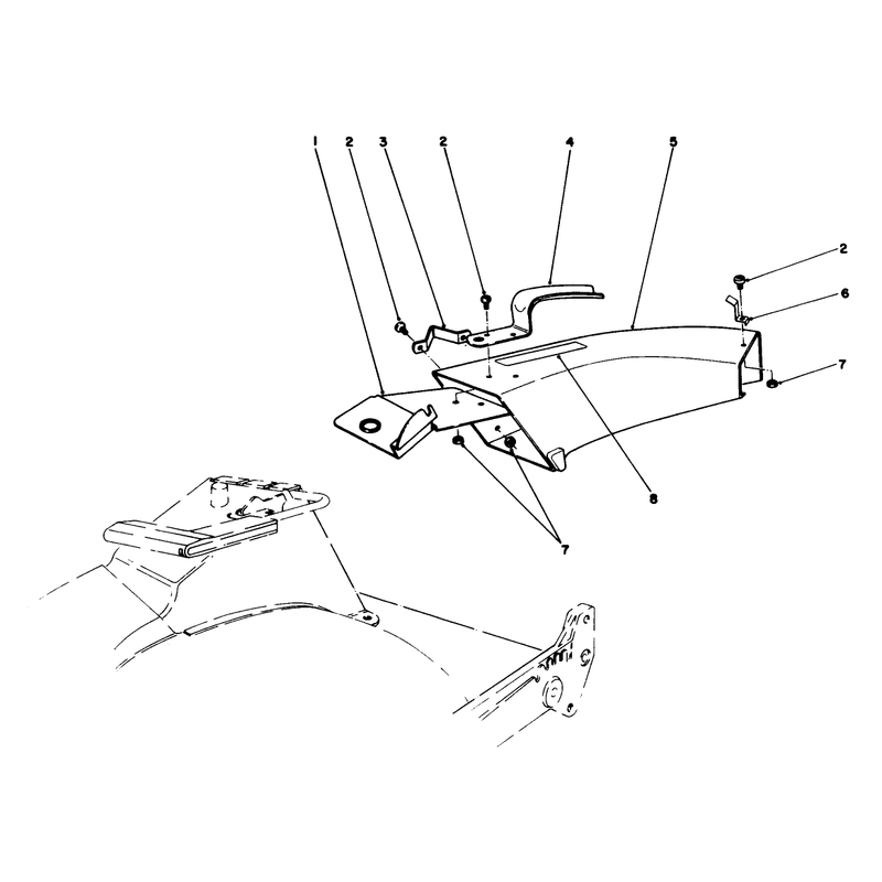 Side Discharge Chute Model No 59108 Optional