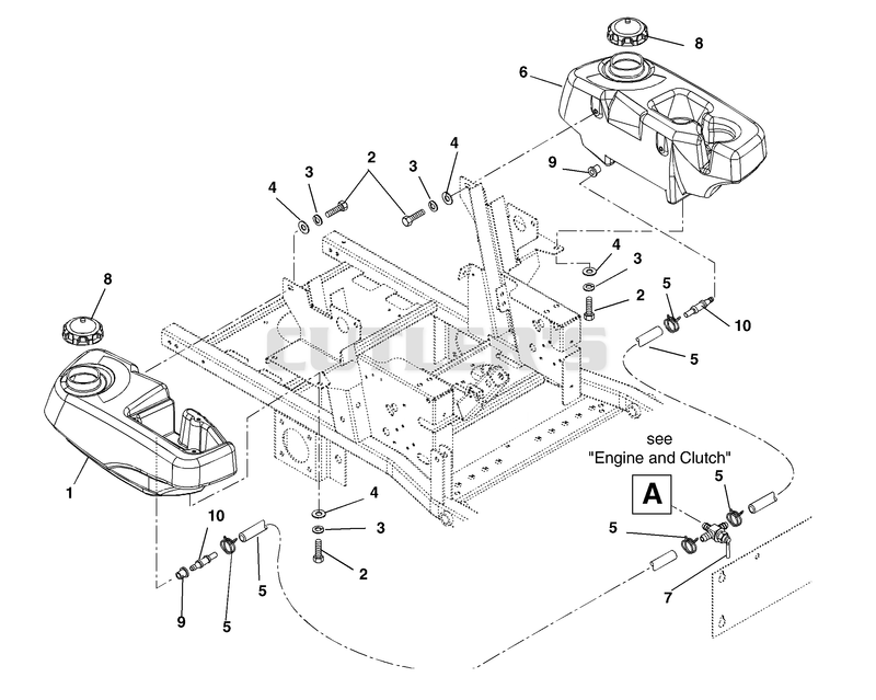 Fuel Tanks And Hoses
