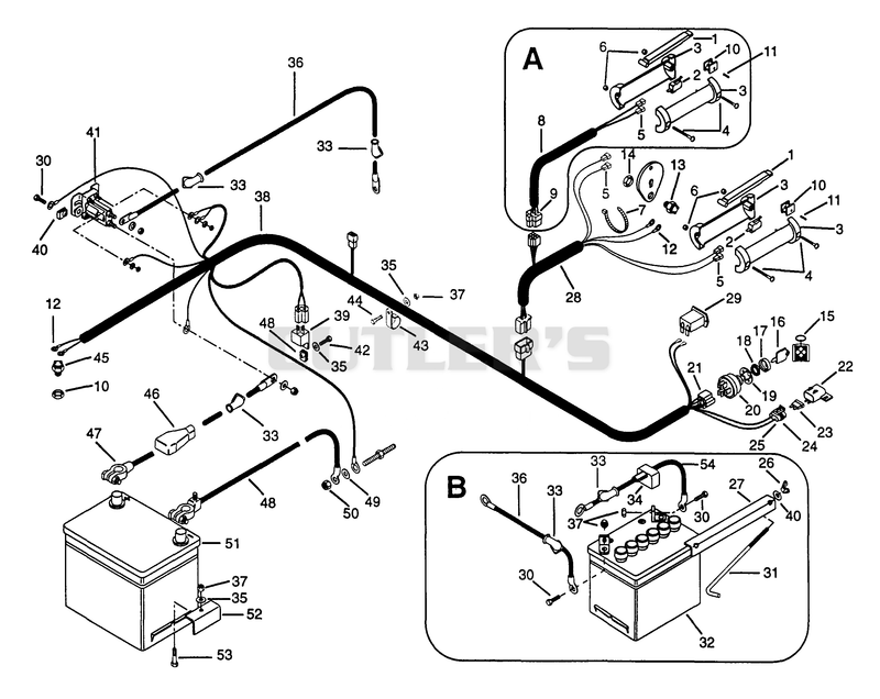 ELECTRICAL SYSTEM - ELECTRIC START MODELS
