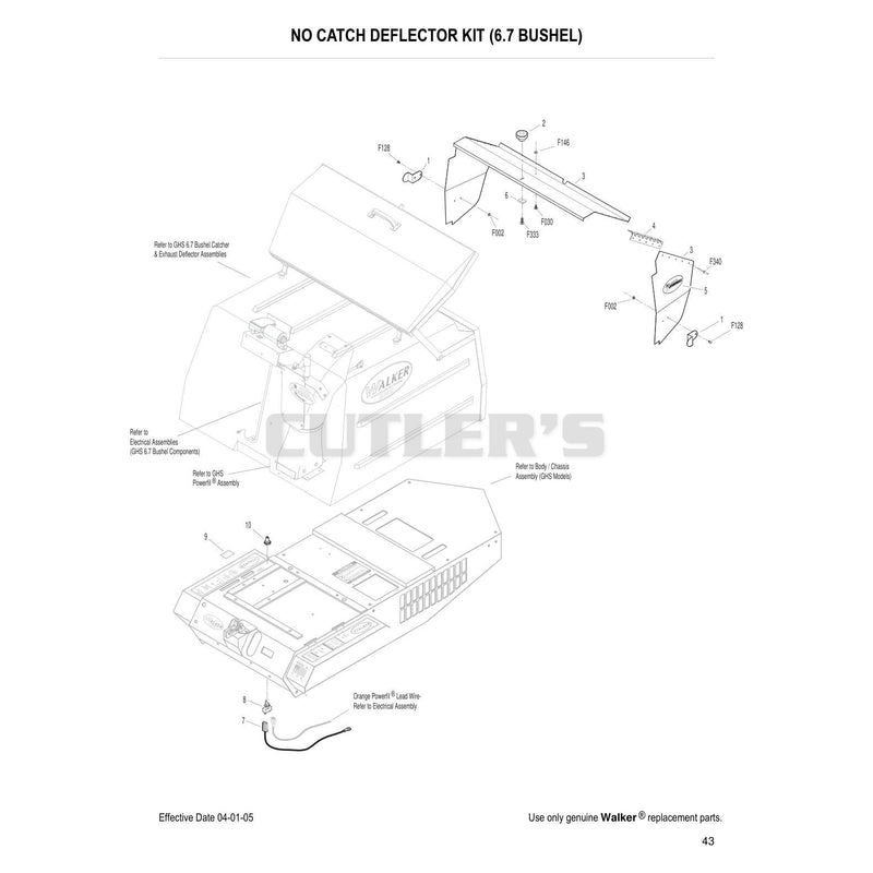 No Catch Deflector Kit