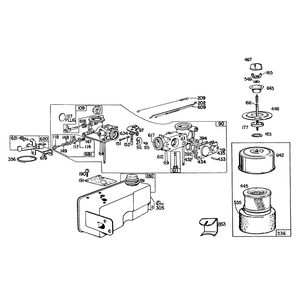 Engine Briggs and Stratton Model 130902-0543-01