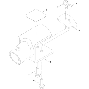 Jack Mount Kit Assembly No 147-8824