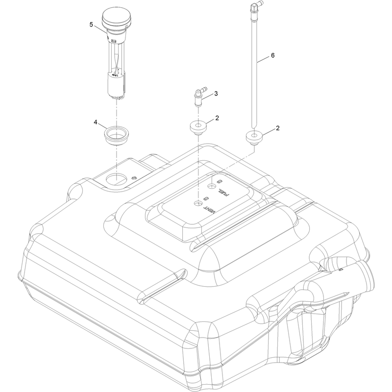 Fuel Tank Assembly No. 161-6234