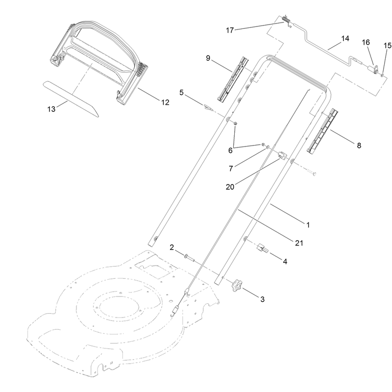 Upper Handle Assembly