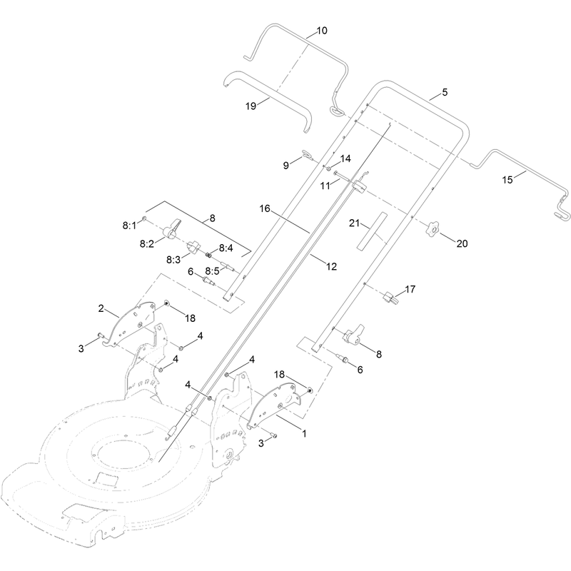 Handle and Control Assembly