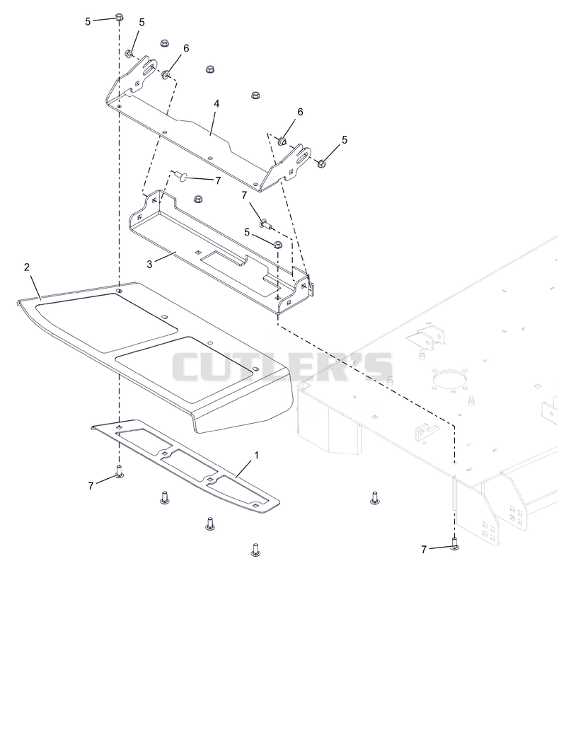 Discharge Chute – 52" and 60"
