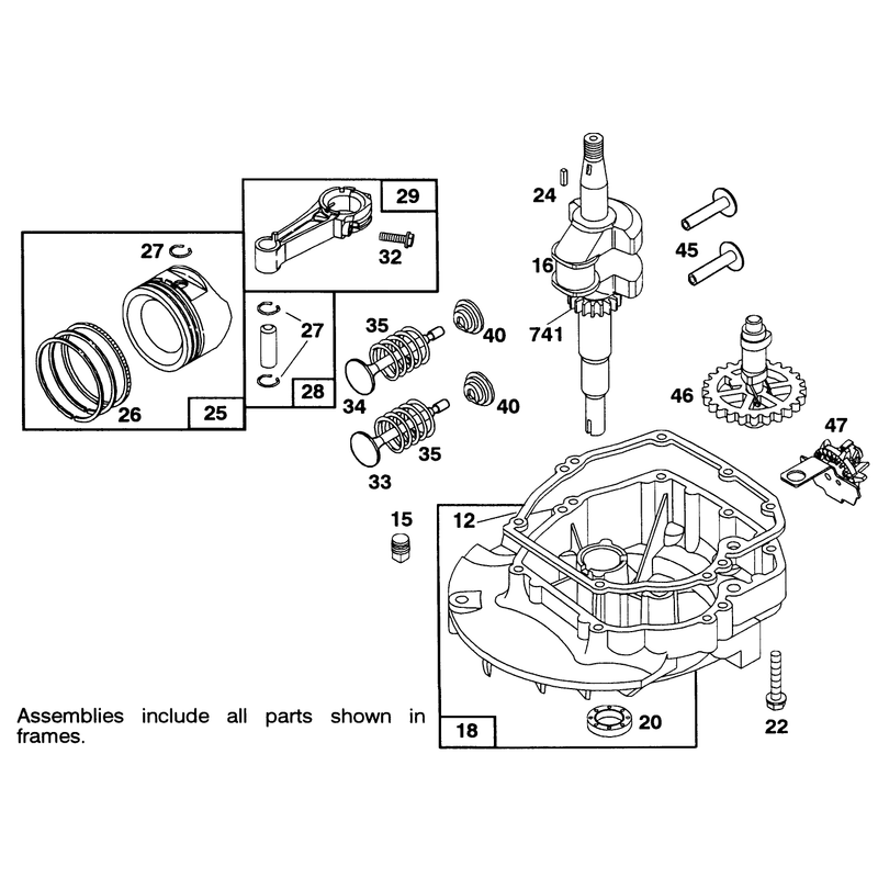 Engine Briggs and Stratton Model 122702-3171-01