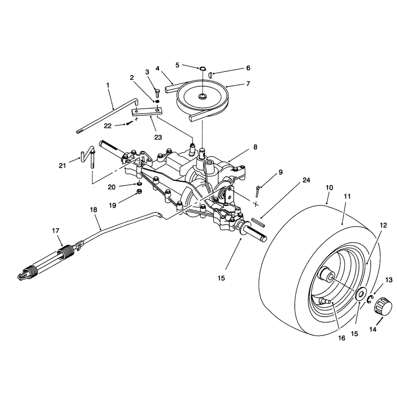 Rear Axle Assembly