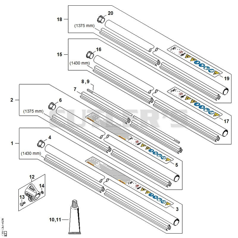 Drive tube assembly