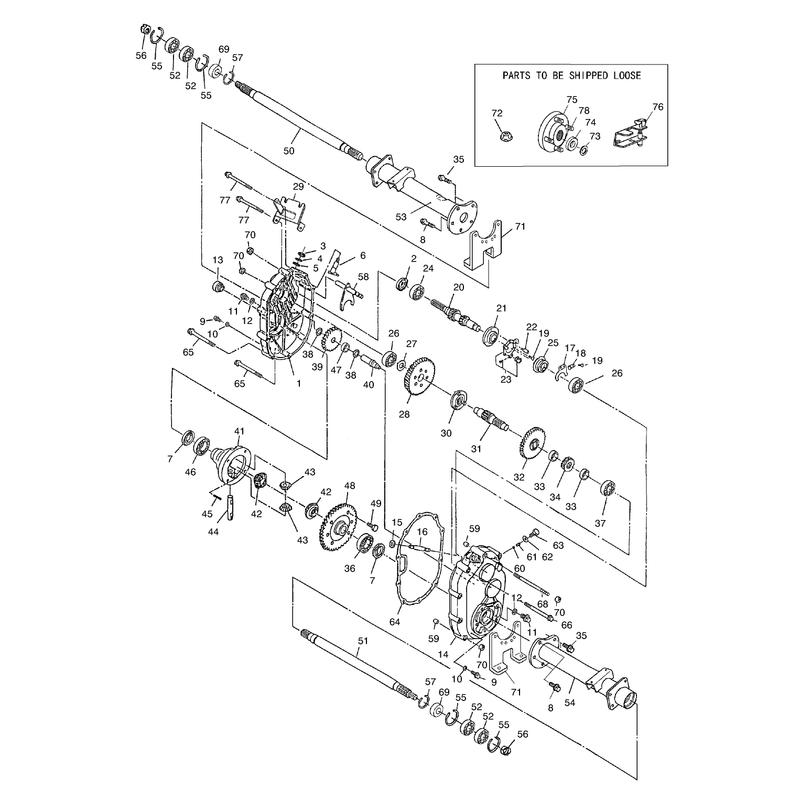 Transaxle Assembly No 104-6898