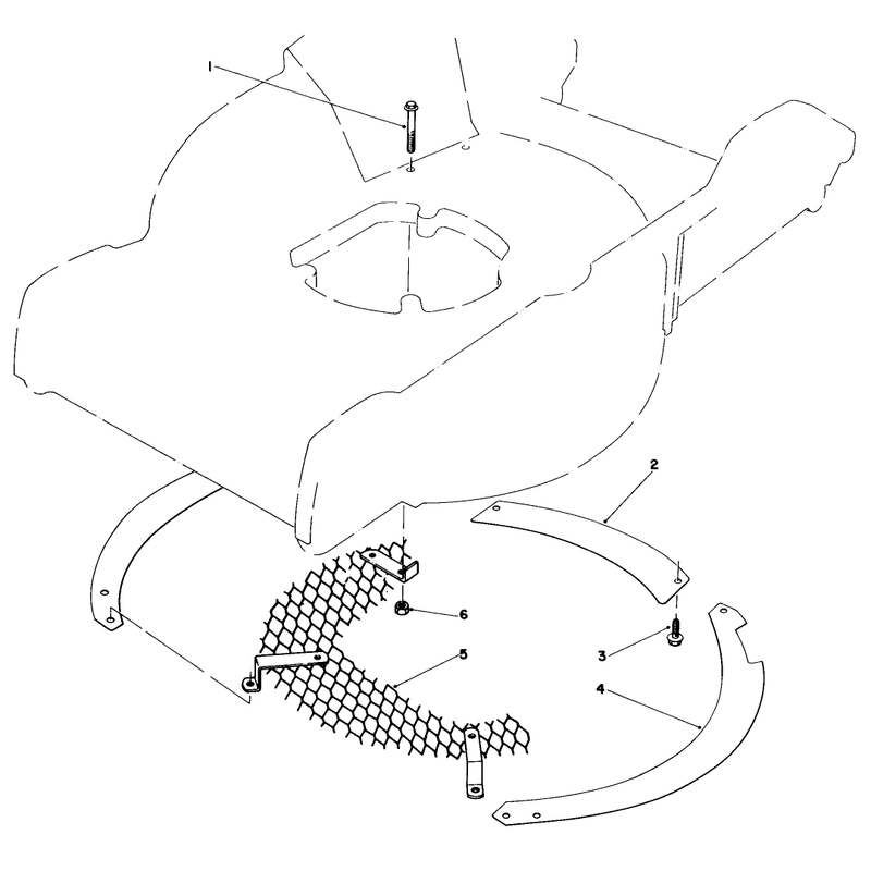 Leaf Shredder Kit No 59101 Optional