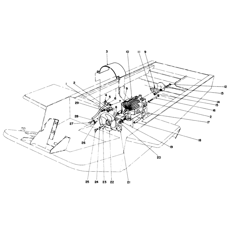 Transmission and Fan Assembly