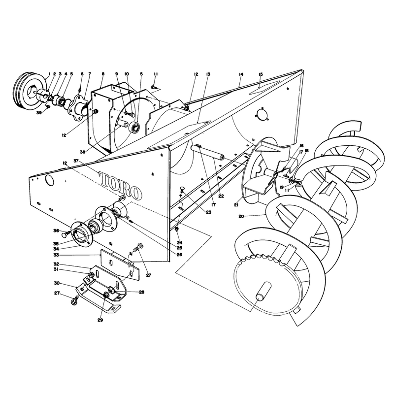 48in Snowthrower Model No 30570