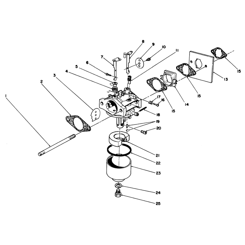 Carburetor Assembly Model No 47pk9-3