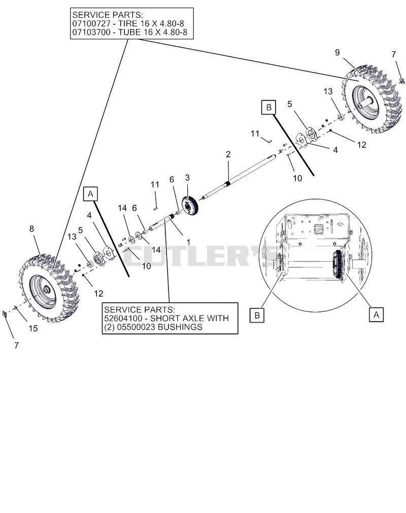 Wheels And Axles - 28"