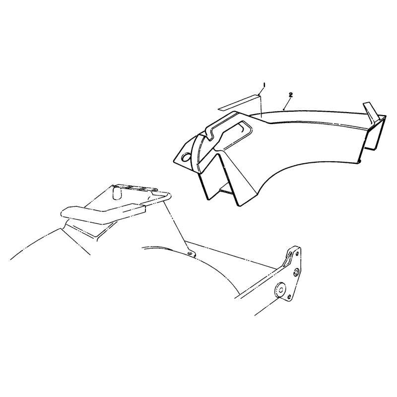 Side Discharge Chute Model No 59168 Optional