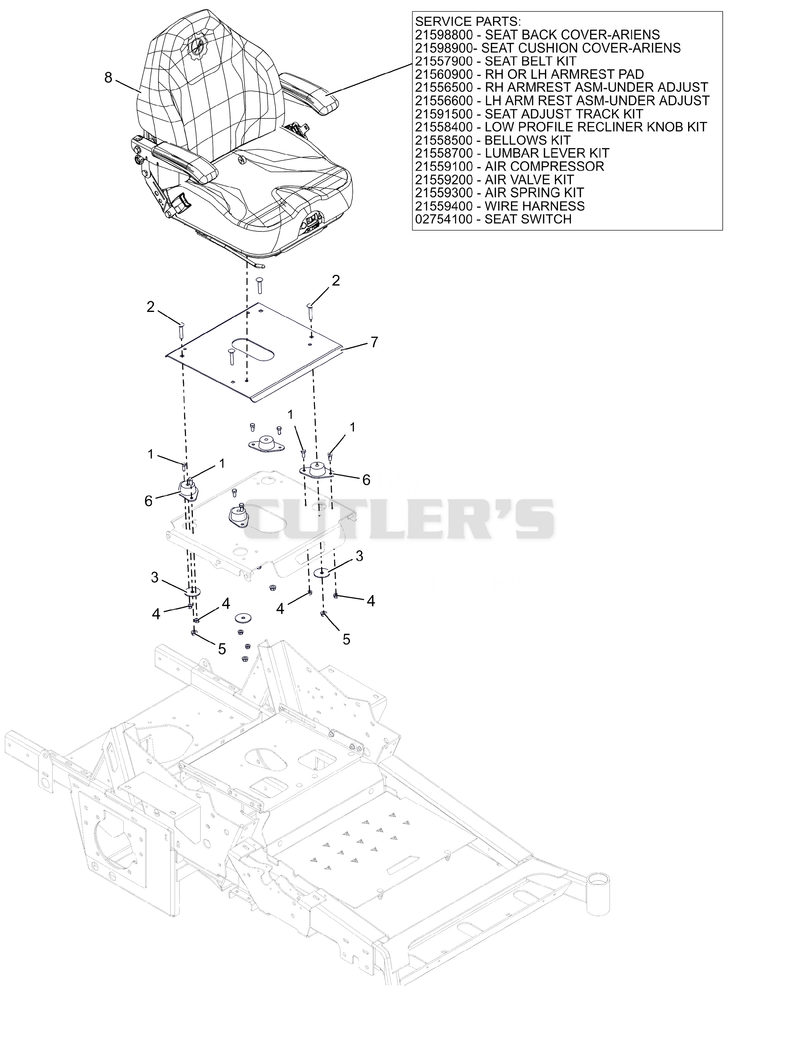 Seat and Seat Mount