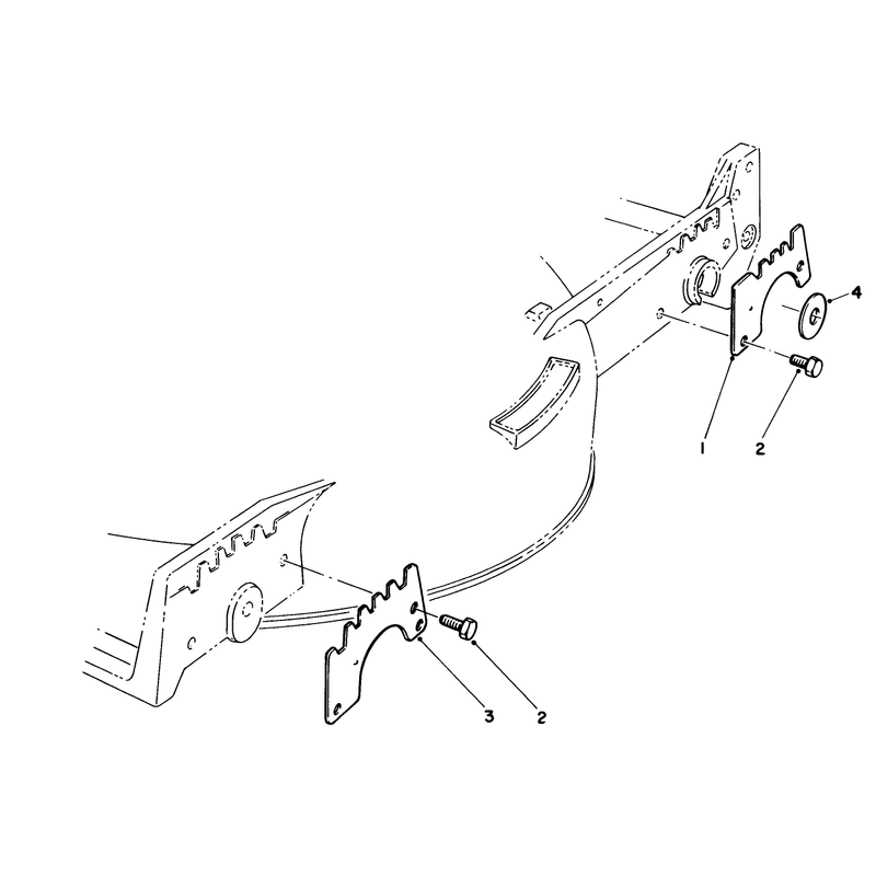 Wear Plate Kit No 49-4080 Optional
