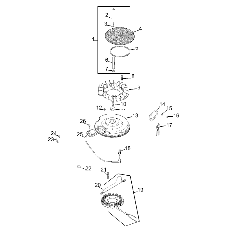 IgnitionElectrical Assembly Kohler CV23S-PS75560