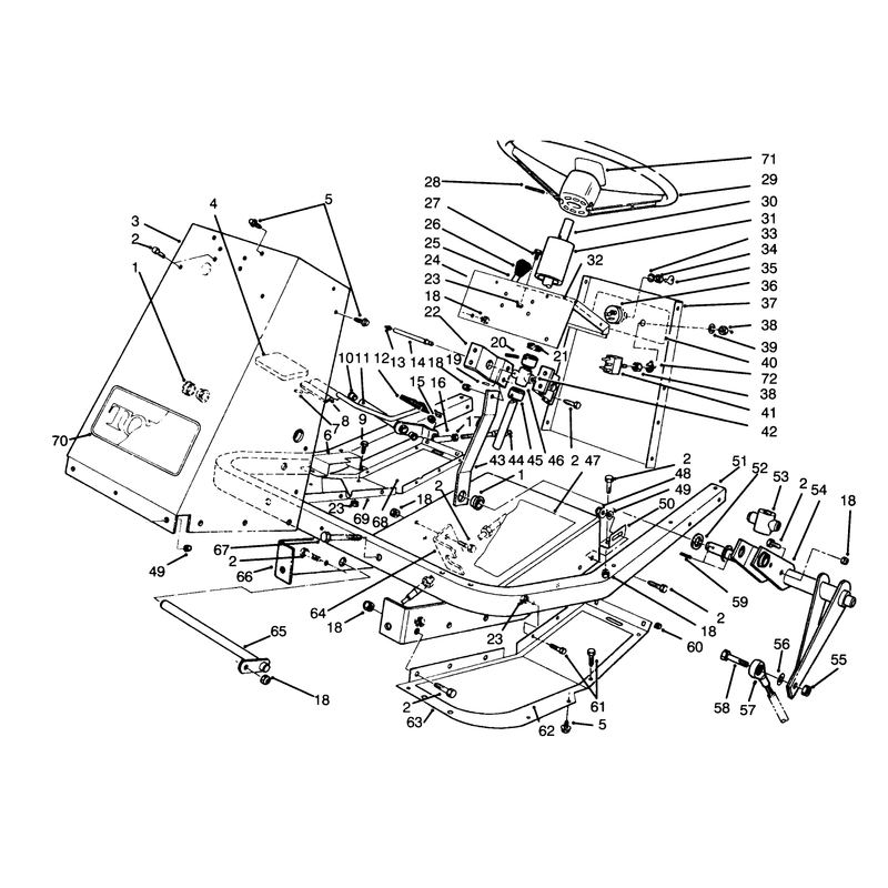 Frame and Steering Assembly