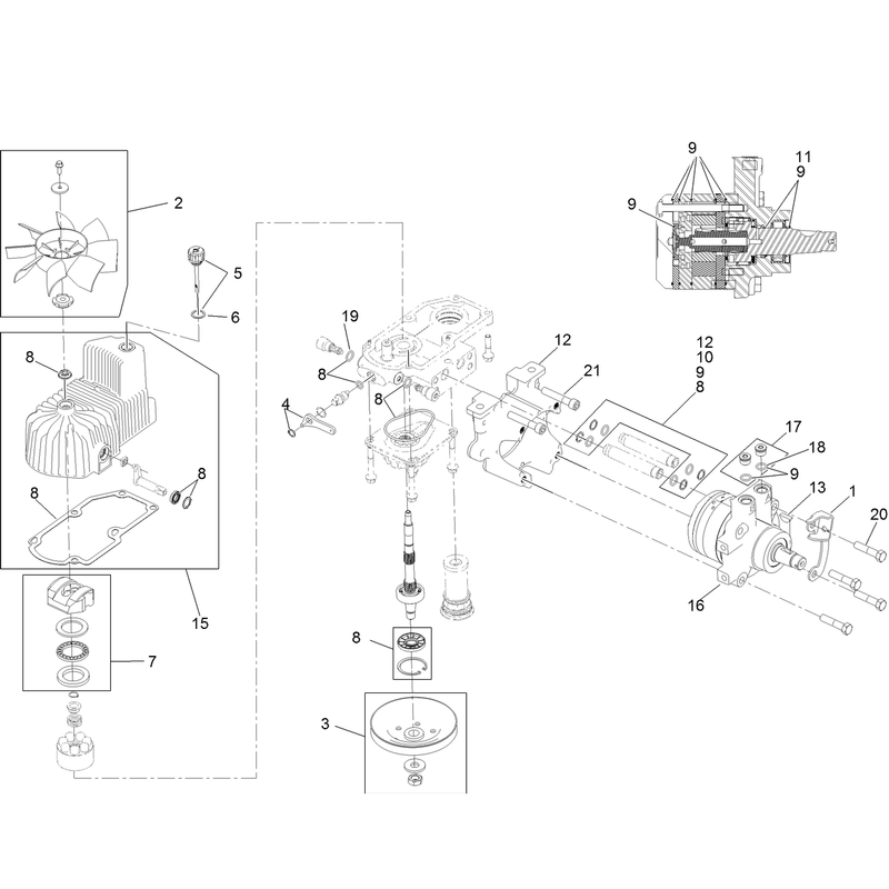 RH Hydro Assembly No. 116-6416