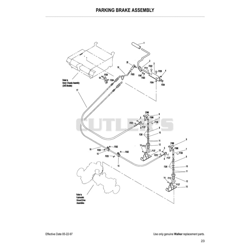 Parking Brake Assembly