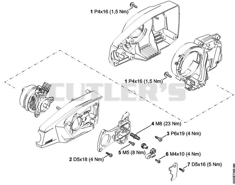 Tightening torques