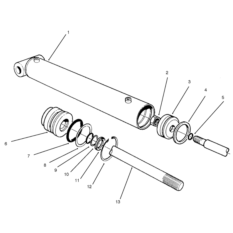 Hydraulic Lift Cylinder No 54-0150