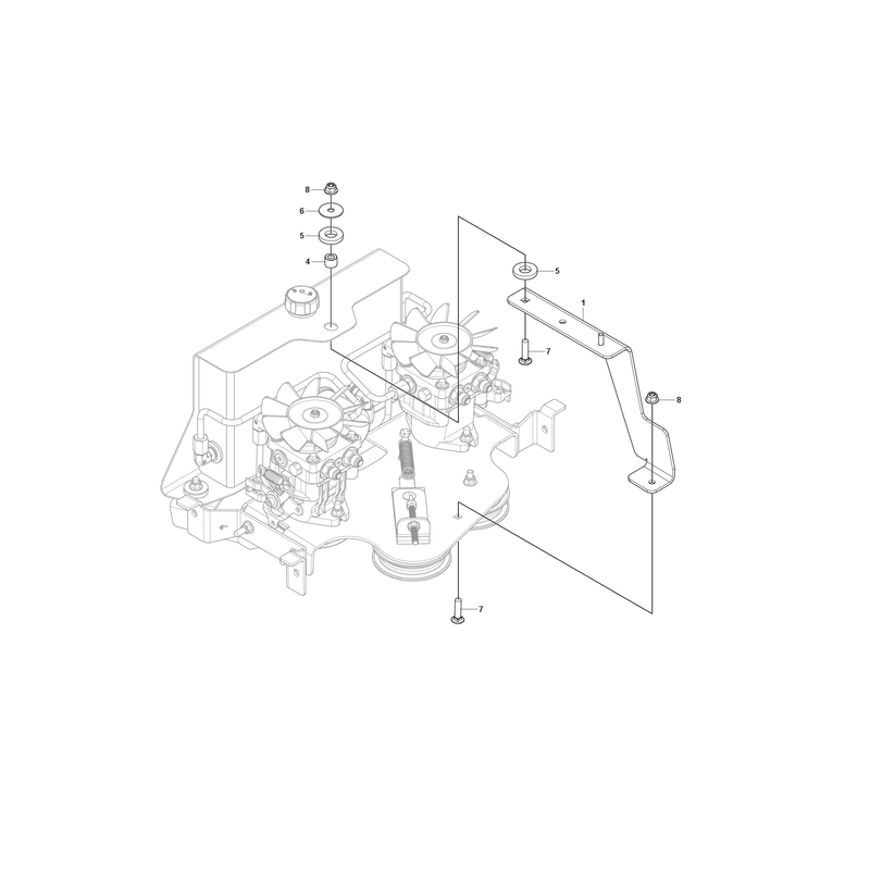 HYDRAULIC PUMP - MOTOR