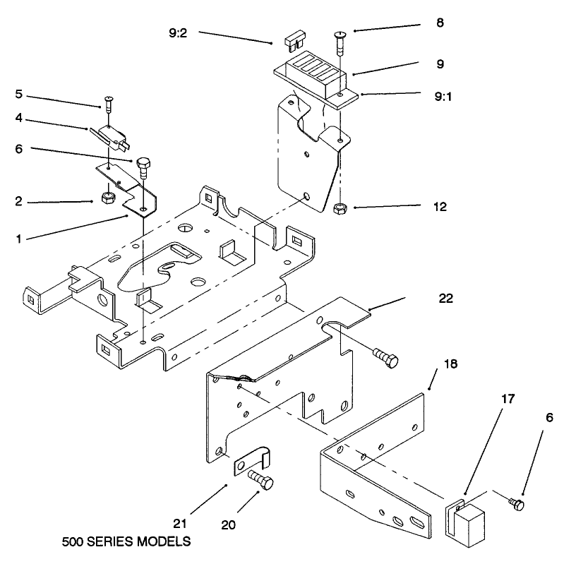 Hoodstand Electrical Housing and Wire Harness