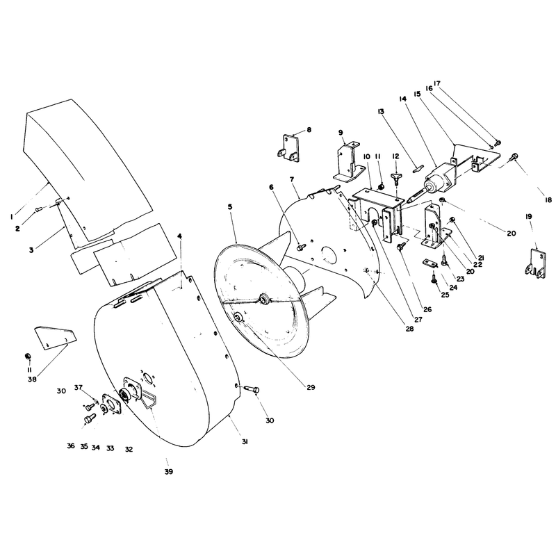 Grass Collection System Model No 30576 Optional
