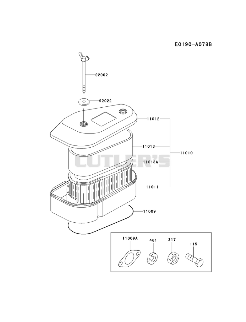 AIR-FILTER/MUFFLER