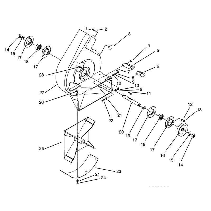Housing and Impeller Assembly