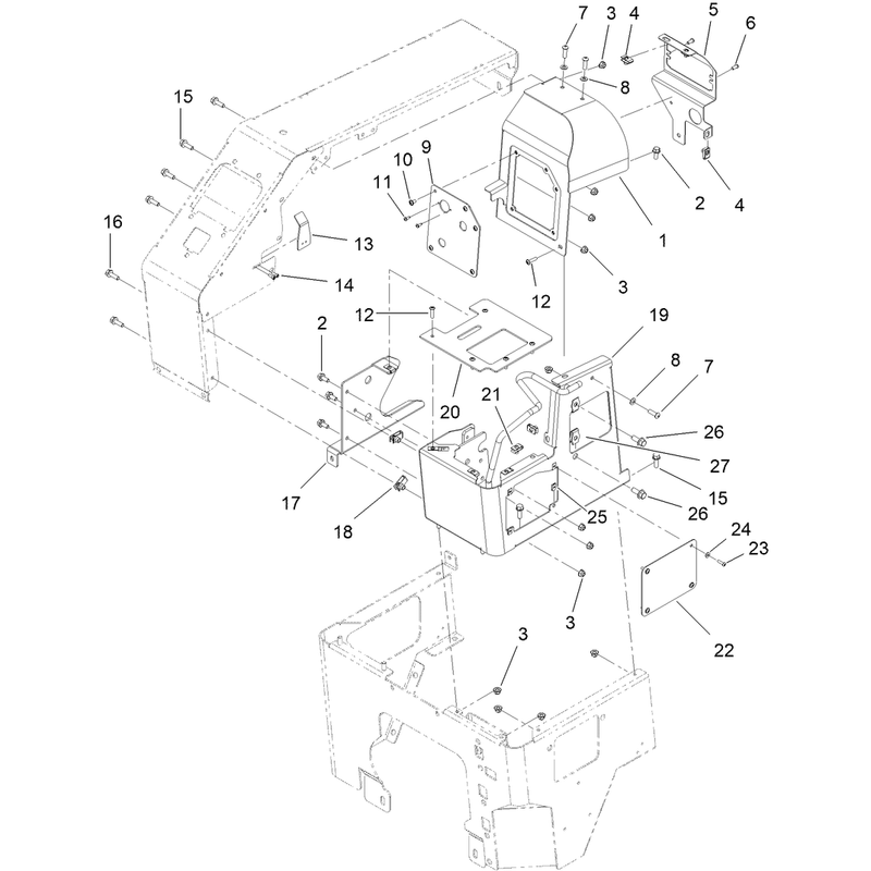 Right Console Assembly
