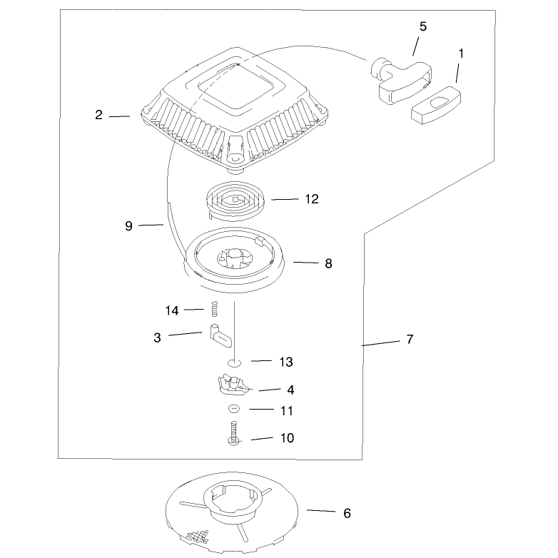 Recoil Starter Assembly