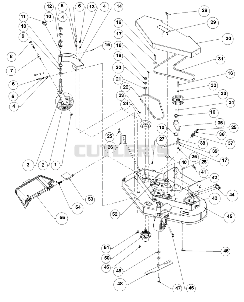 Deck Assembly - 48"