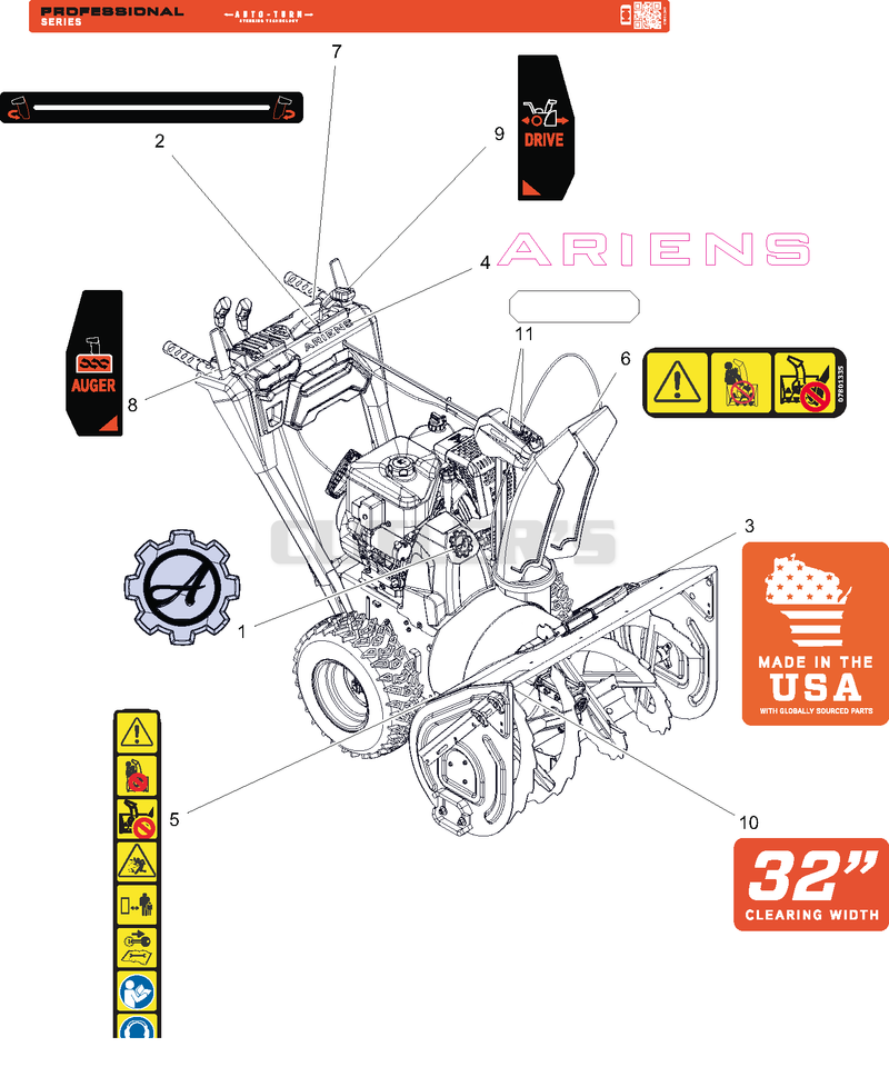 Decals - 32"