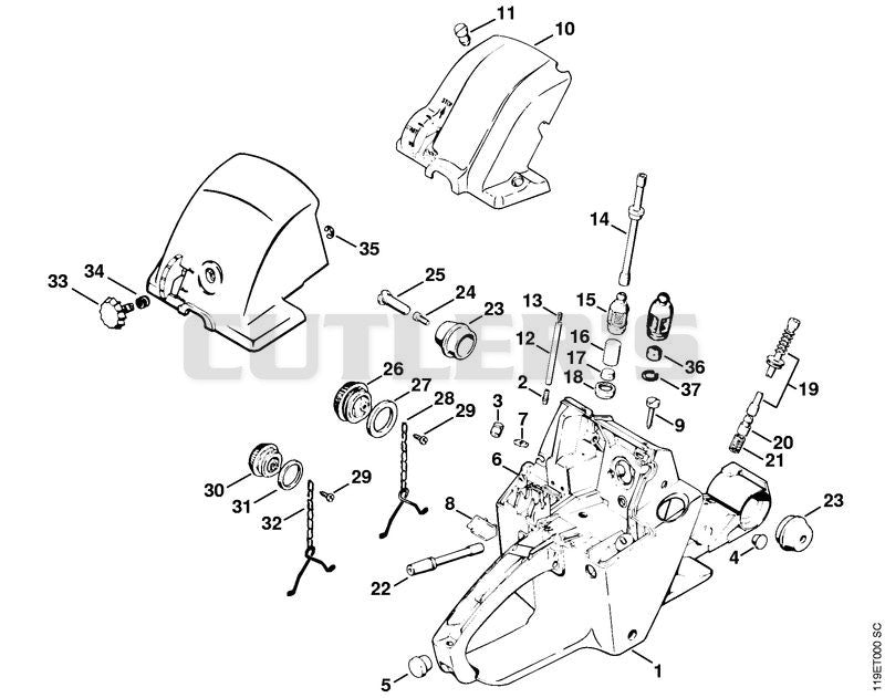 Tank housing