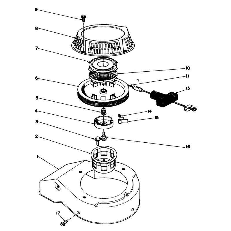 Recoil Assembly Model No 47pk9-3