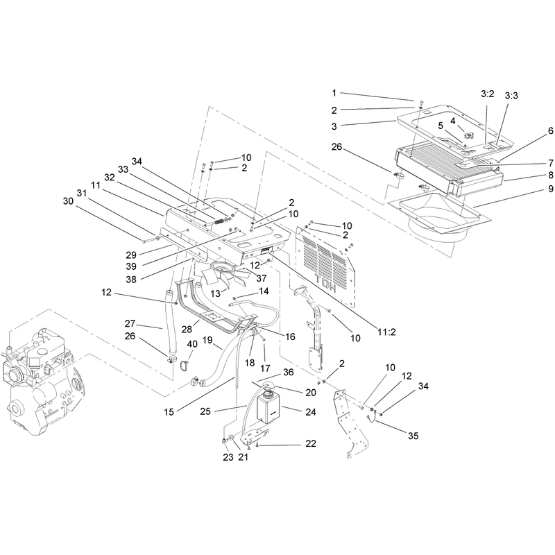 Cooling System Assembly