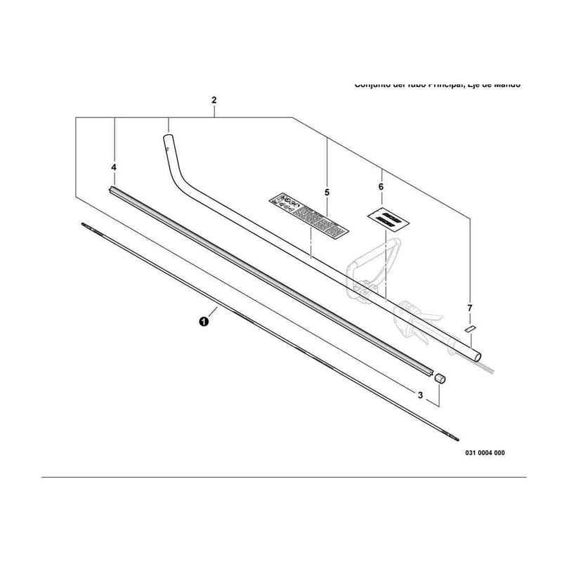 Main Pipe Assembly, Driveshaft